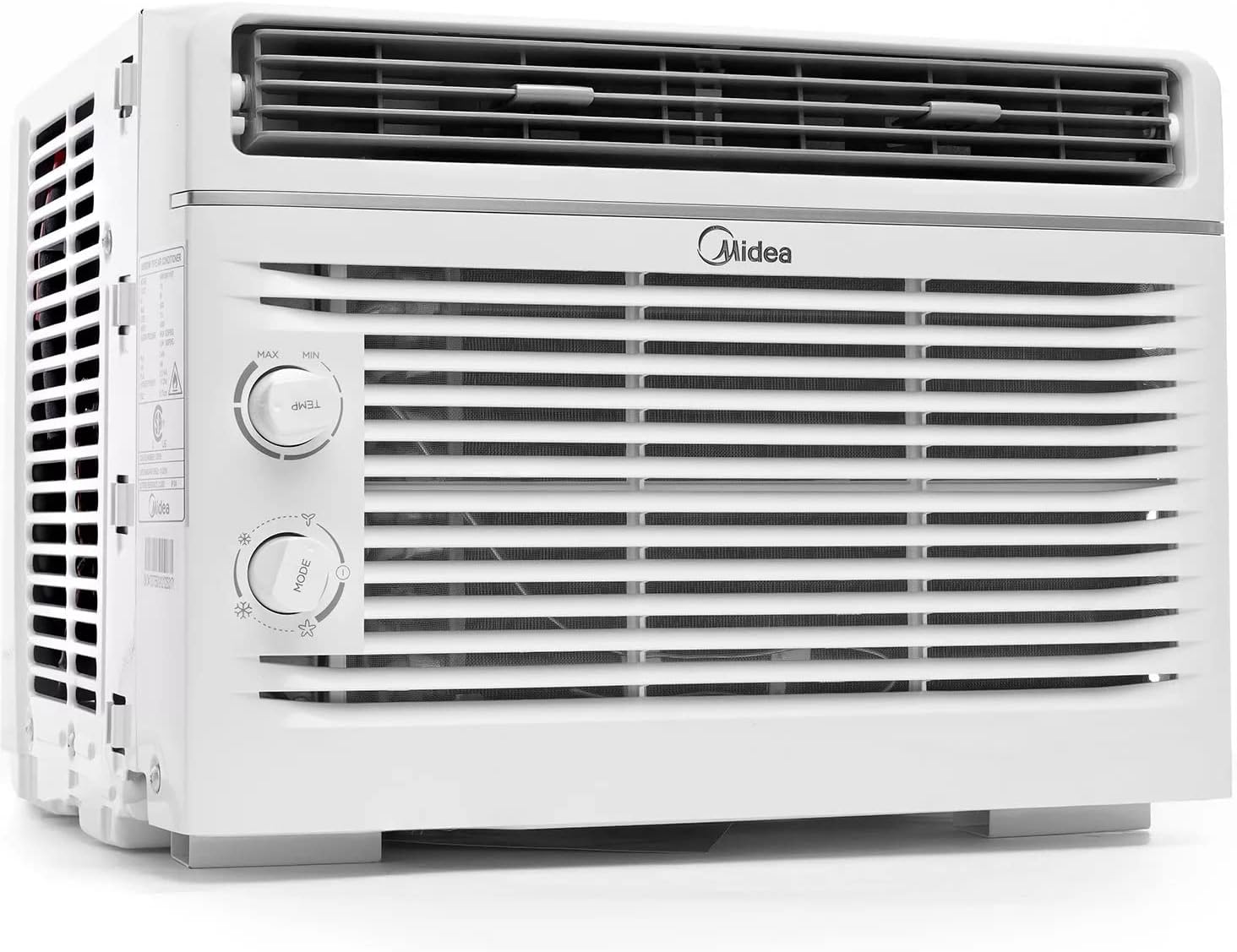 Midea 5,000 BTU Room Window Air Conditioner, Mechanical Control, DOE
