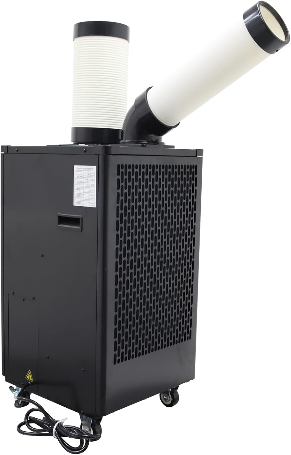 INTSUPERMAI Industrial Air Conditioner Mobile Spot Cooler Air Conditioner Workshop Post Cooling Air Conditioners Single Outlet Mobile Outdoor Cooling Aircon 110V 350-450m³/h