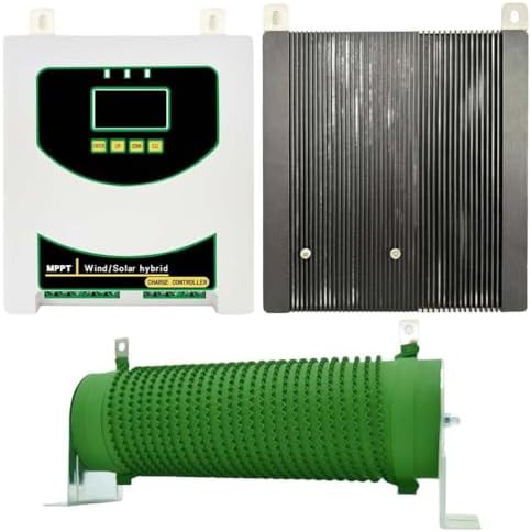 Kang 14000W MPPT Wind & Solar Hybrid Controller, High Efficiency 12V 24V 48V Regulator for Home Appliances & Wind Generators, Smart Energy Management System