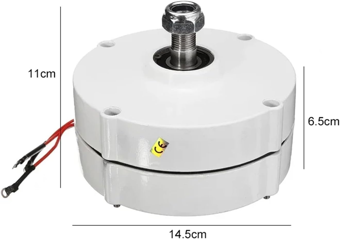 6000W 12V 24V Wind Turbine Generator Motor 3 Phase Gearless Permanent Magnet Industrial Energy(12V)