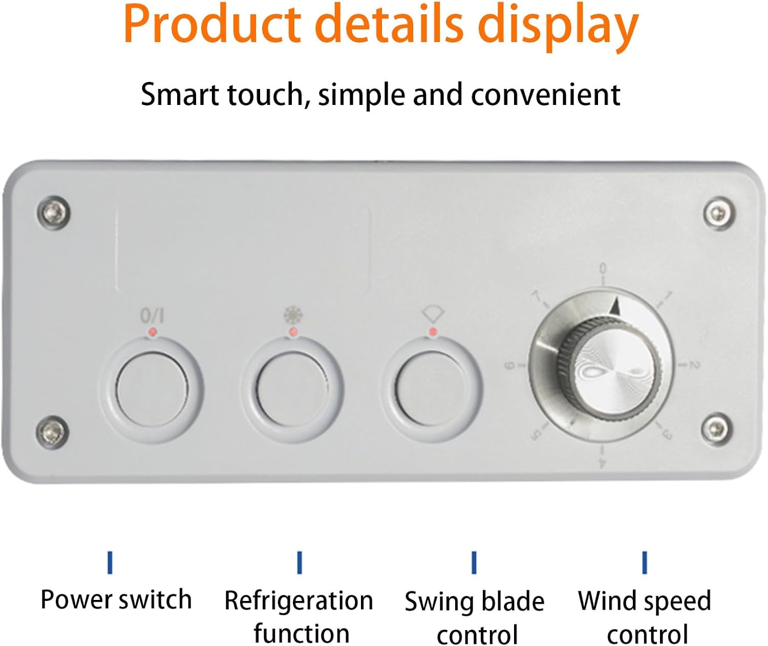 Portable Air Conditioner, Evaporative Air Cooler with Water Tank and 7 Speeds, Fast Cooling Fan Unit for Room Office Factory(100 * 60 * 139cm)