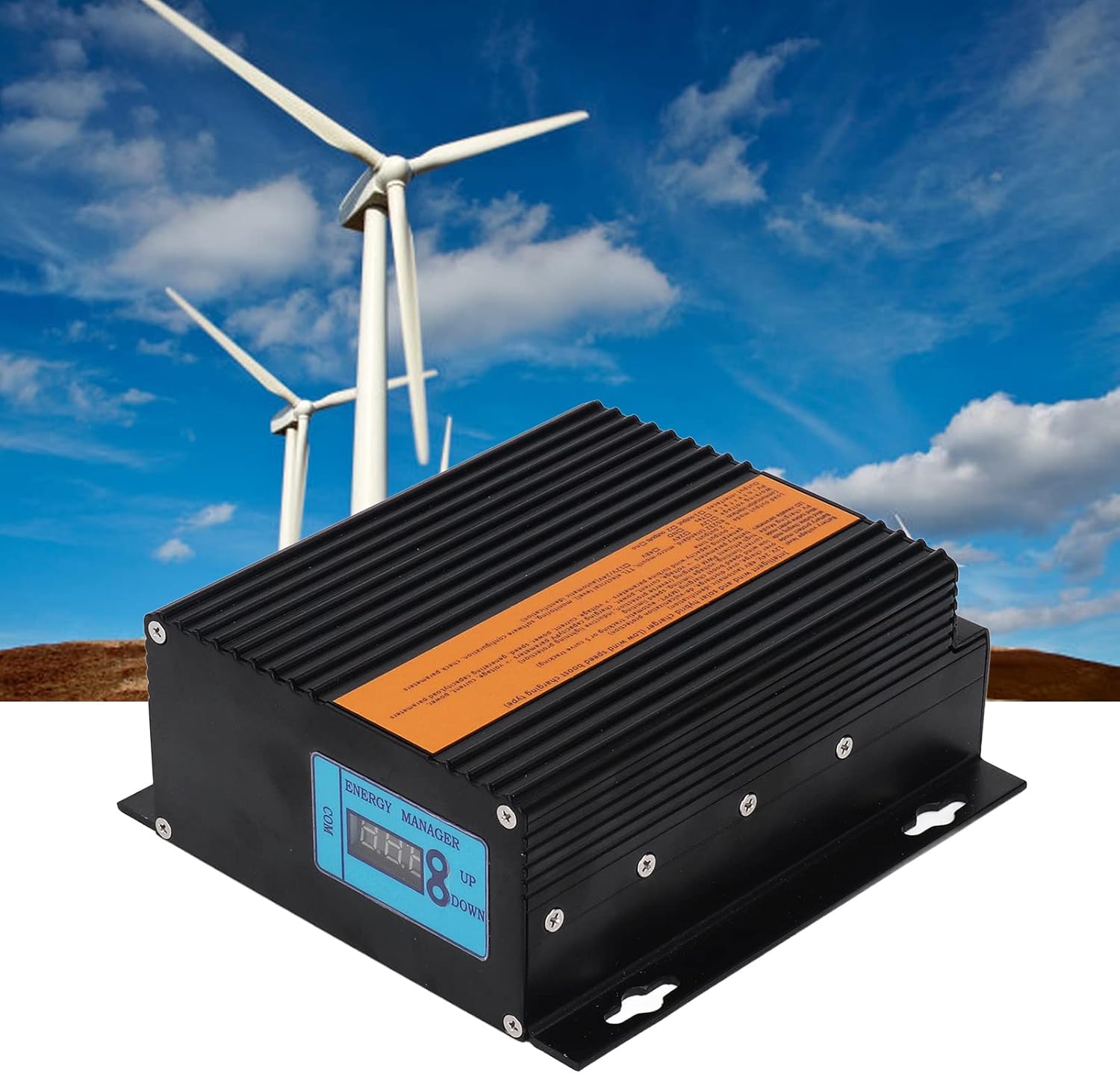 Wind Solar Hybrid Charge Controller 12V 100W PV Power, MPPT Solar Charge Controller - Waterproof Design, Multiple Output Modes, Ideal for Renewable Energy Systems (300w)