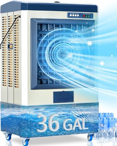 Uthfy 8979 CFM Swamp Cooler, 58