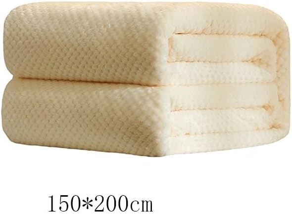 Thickened Plush Flannel Sofa Fleece Blanket Air Conditioner Throw