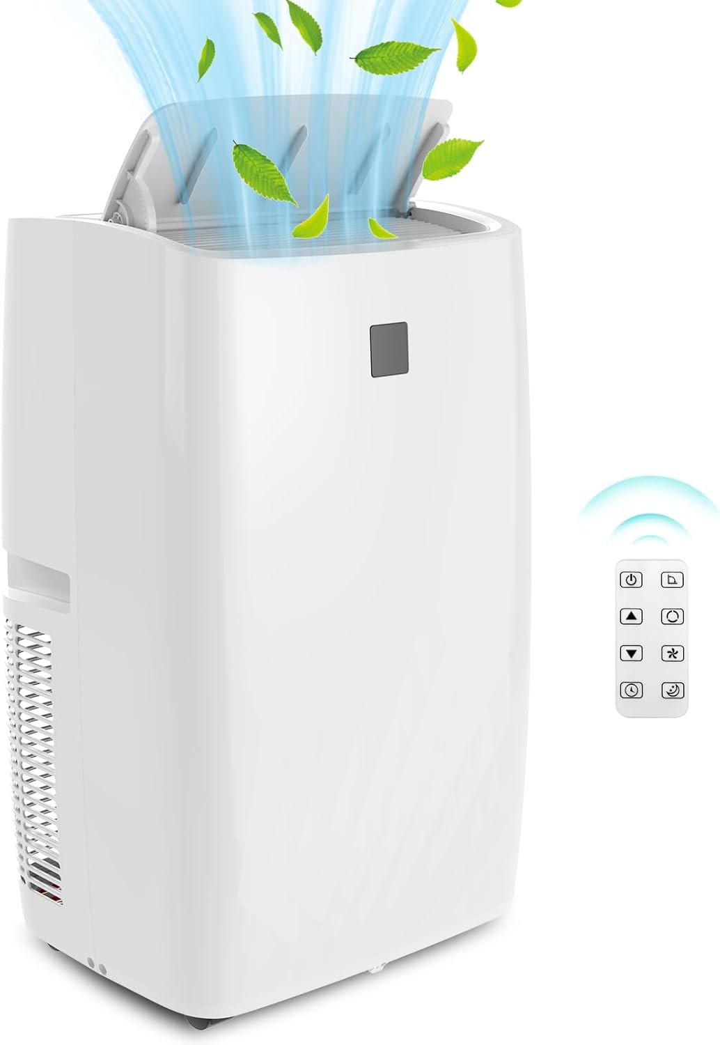 Air Conditioner, 14,000 BTU Air Conditioner Portable for Room up to 750 Sq. Ft. with Remote Control, White