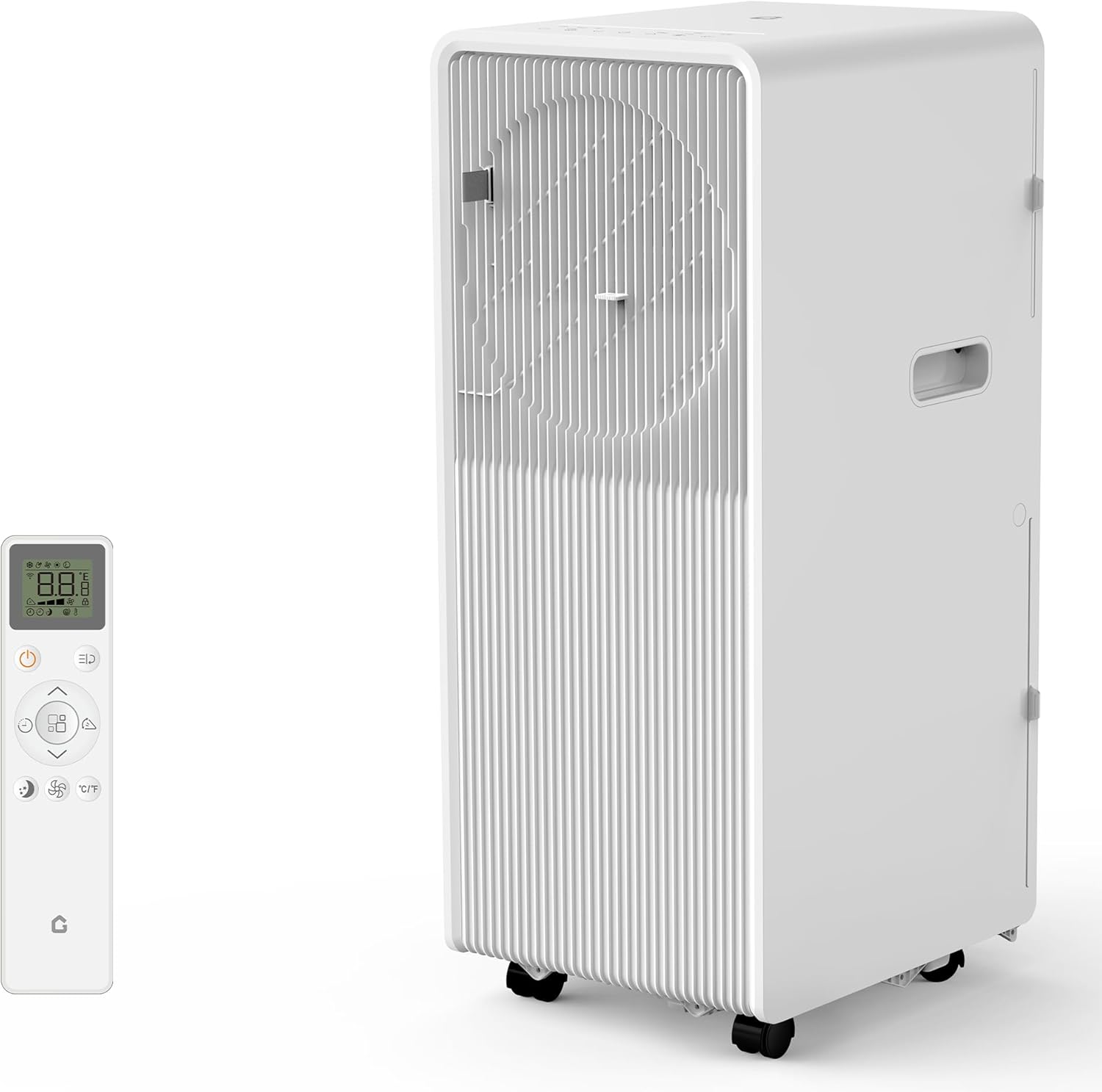 GAOMON 8000 BTU Portable Air Conditioners With Remote Control,3-In-1 Free Standing Cooling AC Unit With Fan & Dehumidifier,Smart/Sleep Mode,3 Speed,Auto Swing,24H Timer