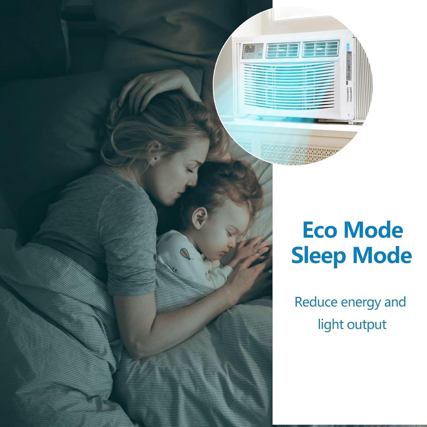 12000 BTU Window Air Conditioner with Wi-Fi, Smart Air Conditioner Window Unit - Remote & App Control & Timer Function & Easy Install Kit, Cools Up to 550 Sq. Ft, Window AC Unit Cool/Dehumidify/Fan