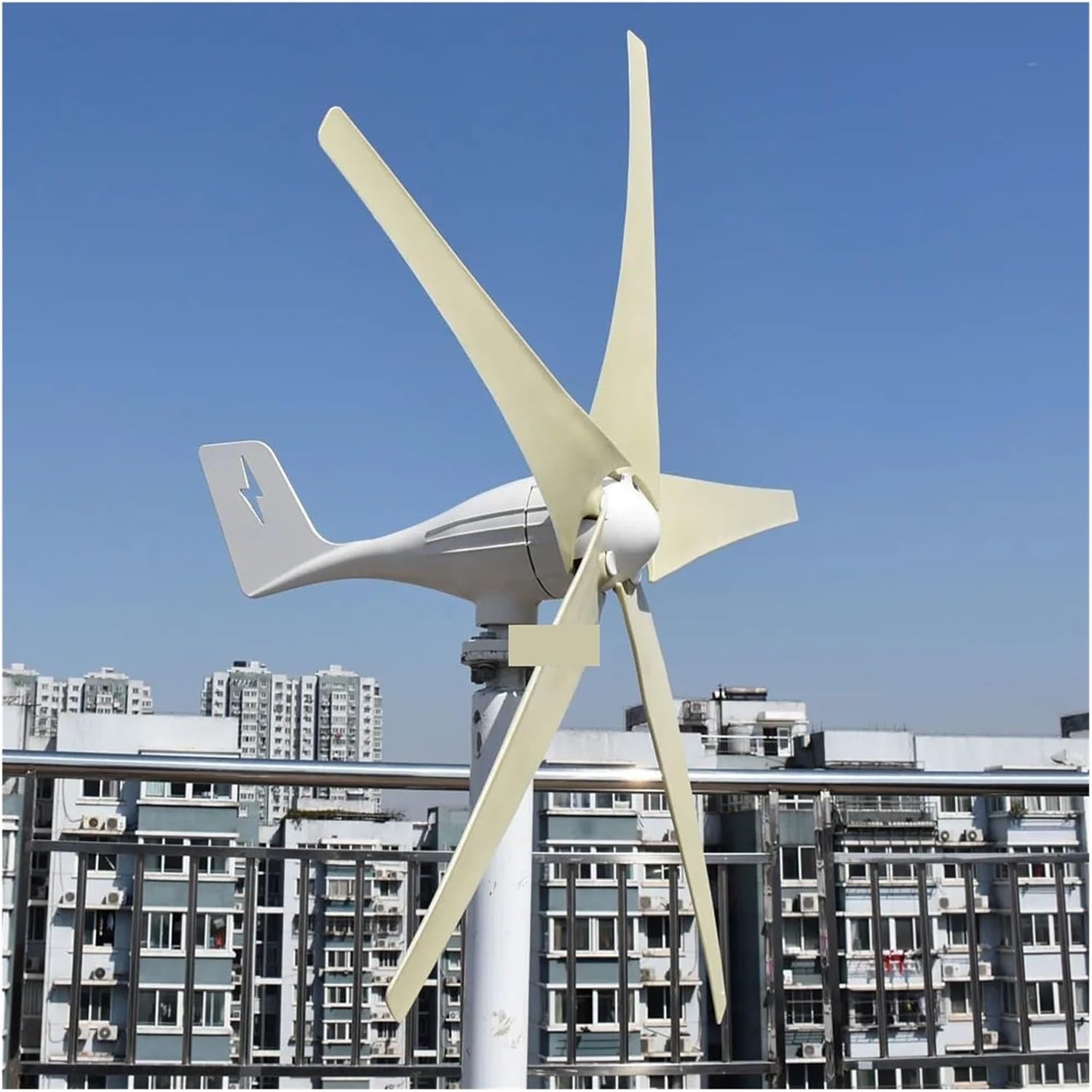 6000W Wind Turbine 12v 24v 48v Horizontal Axis Wind Generator with MPPT Controller Home Use 3KW 5000W Low Wind Speed Industrial Energy(Wind Turbine only,48V_3000W)