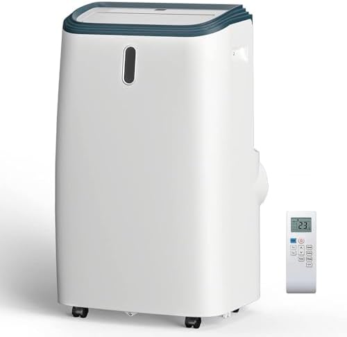 COWSAR 14000BTU Portable Air Conditioner for Room, 4-IN-1 Portable Air Conditioners Cooling Up to 500sq.ft Portable AC Unit 