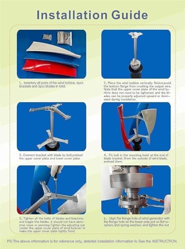 14000W Vertical Wind Turbine, Magnetic Levitation Technology, Quiet Operation, 12V/24V/48V/110V/220V, Easy Install for Home, RVs & Boats - Eco-Friendly Power Solution