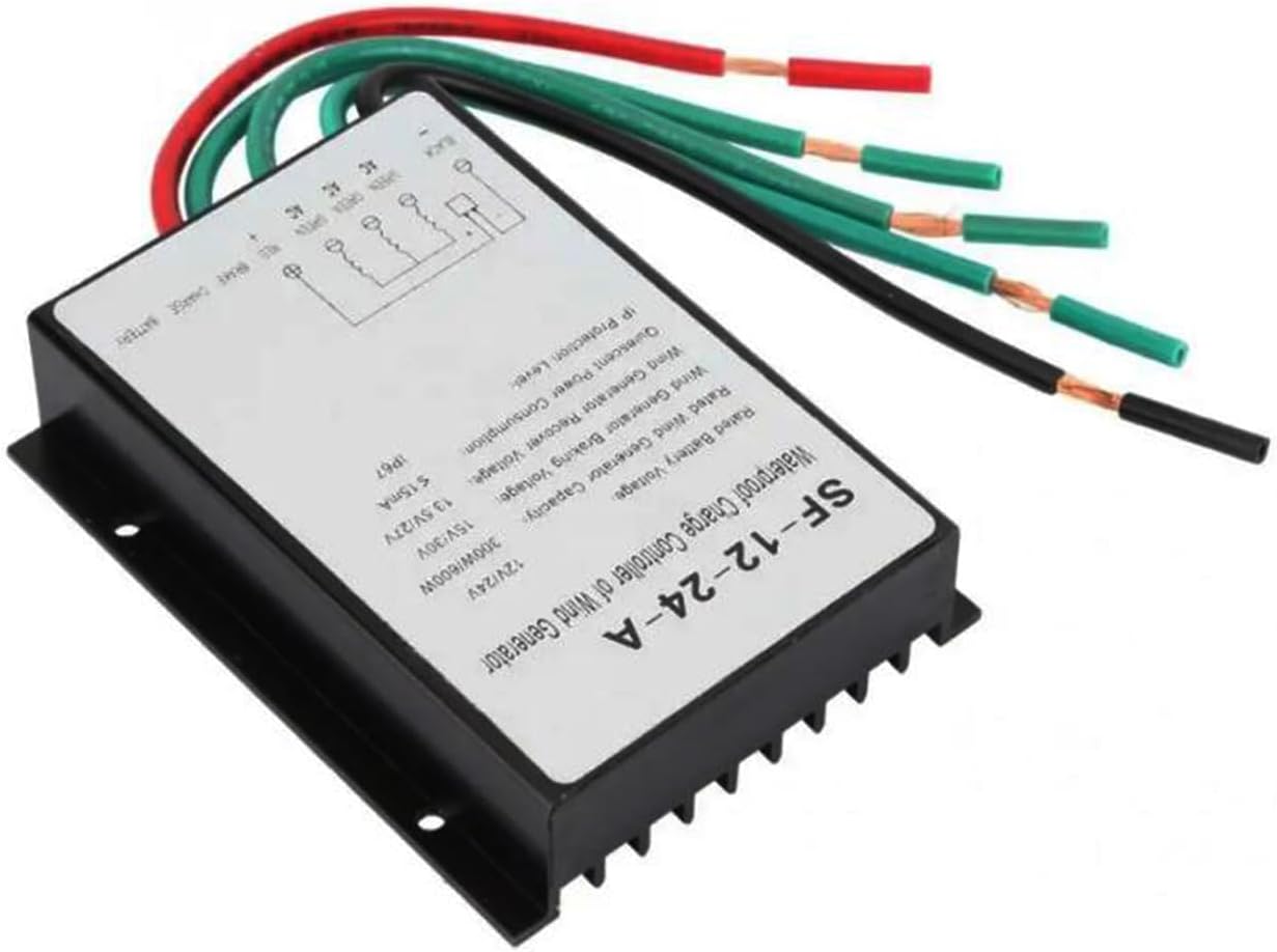 12V 24V 48V 16000W Auto MPPT Wind Charge Controller,Waterproof Low Wind Speed Boost for Wind Charge Controller(10A-40A)
