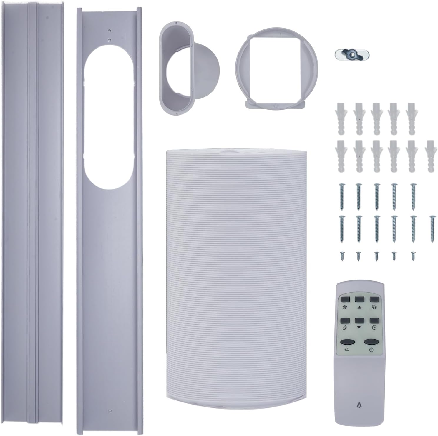 Portable Air Conditioner | 8,000 Btu for Large Rooms Up to 350 Sq. Ft. | 3 Modes, Remote Control, and Installation Kit Included | Ideal for Cooling