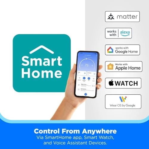 Midea 8,000 BTU Smart Portable Air Conditioner w/ Remote, 3-in-1 Comfort: Cools, Ventilates, & Dehumidifies, compatible w/ Alexa, Google Assistant MAP08S1XWGR-T (Renewed)