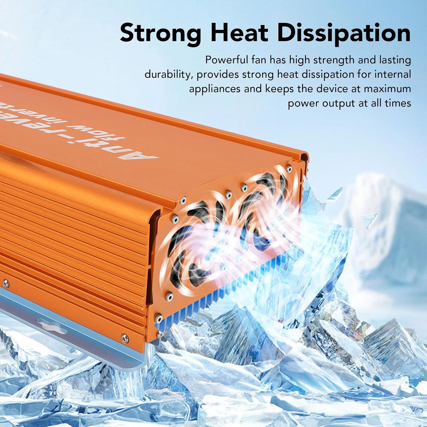 Fafeicy 1200W Solar Grid Tie Micro Inverter, with Anti Reverse Flow MPPT Tracking and APP Monitoring, for Home Photovoltaic System 22-50V DC Input 95% Peak Efficiency (120V)