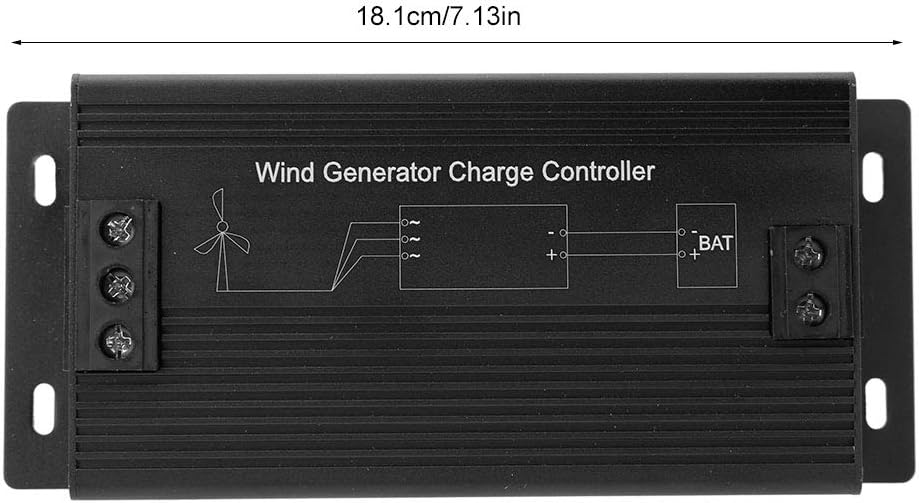 12V/24V/48V Wind troller, Wind Generator Controller, 400W 1000W with Auto Voltage Identification, Three Stage Charging Algorithm for Fishing Boat,