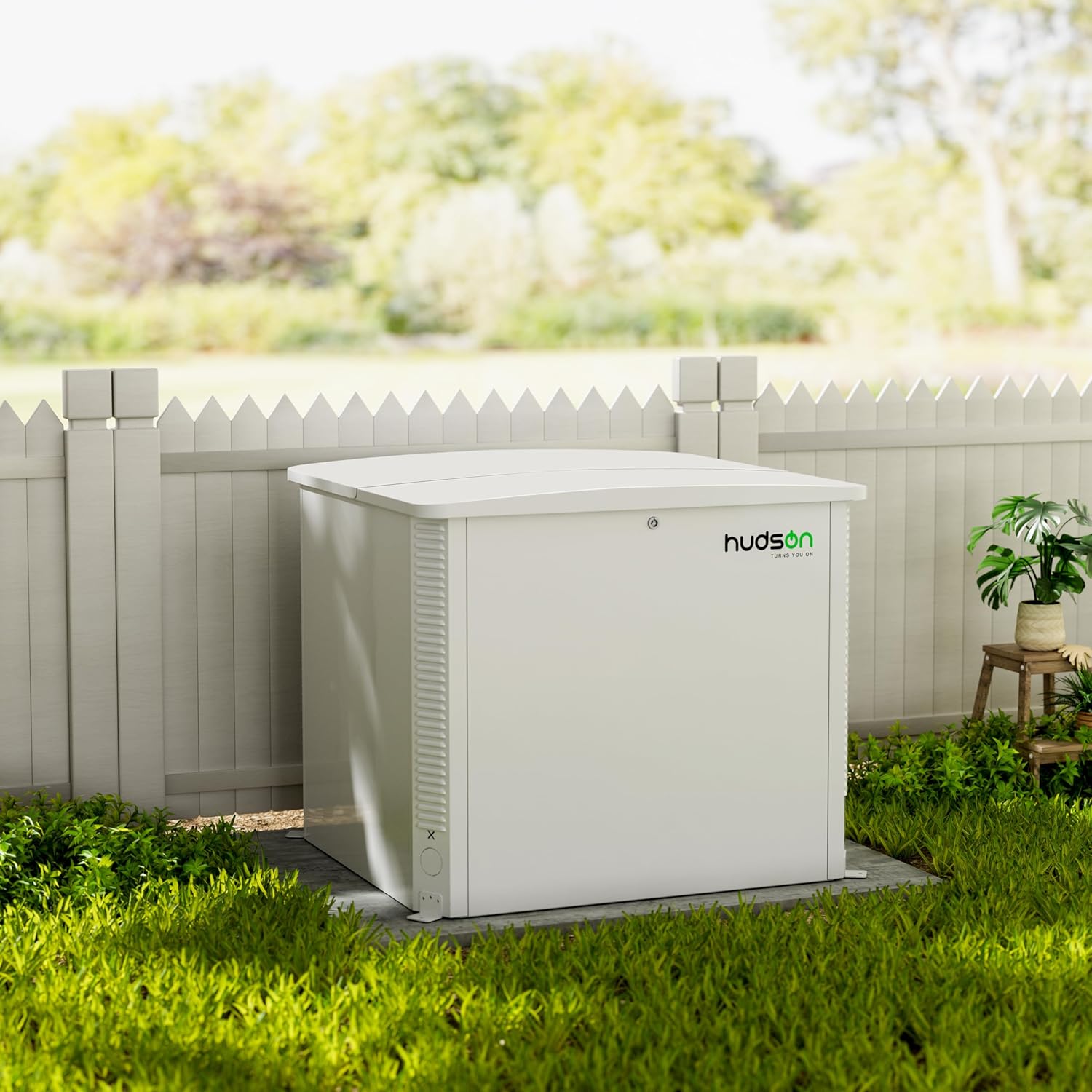 Hudson Generator Box, SD Aluminum Generator Enclosure with Ventilation, Heat Dissipation & Reduce Noise, Accommodates The Maximum Size of 39.4