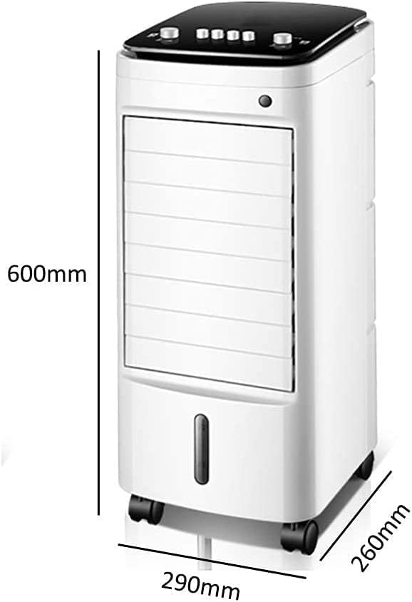 Air Cooler for Home Office Air Conditioner Portable,Compact Air Circulator,Mobile Cooling Fan,Space Air Cooler,Super Quiet Evaporative Coolers,3-Speed Setting Air Conditioner,Energy Efficient Conditi