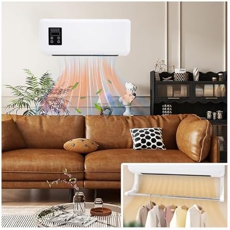Ductless Air Conditioner Portable Wall Mounted Heater 3 In 1 Mini Window Aire Acondicionado RV Ac Units Air Conditioners for Home Kitchen Living Room Bedroom