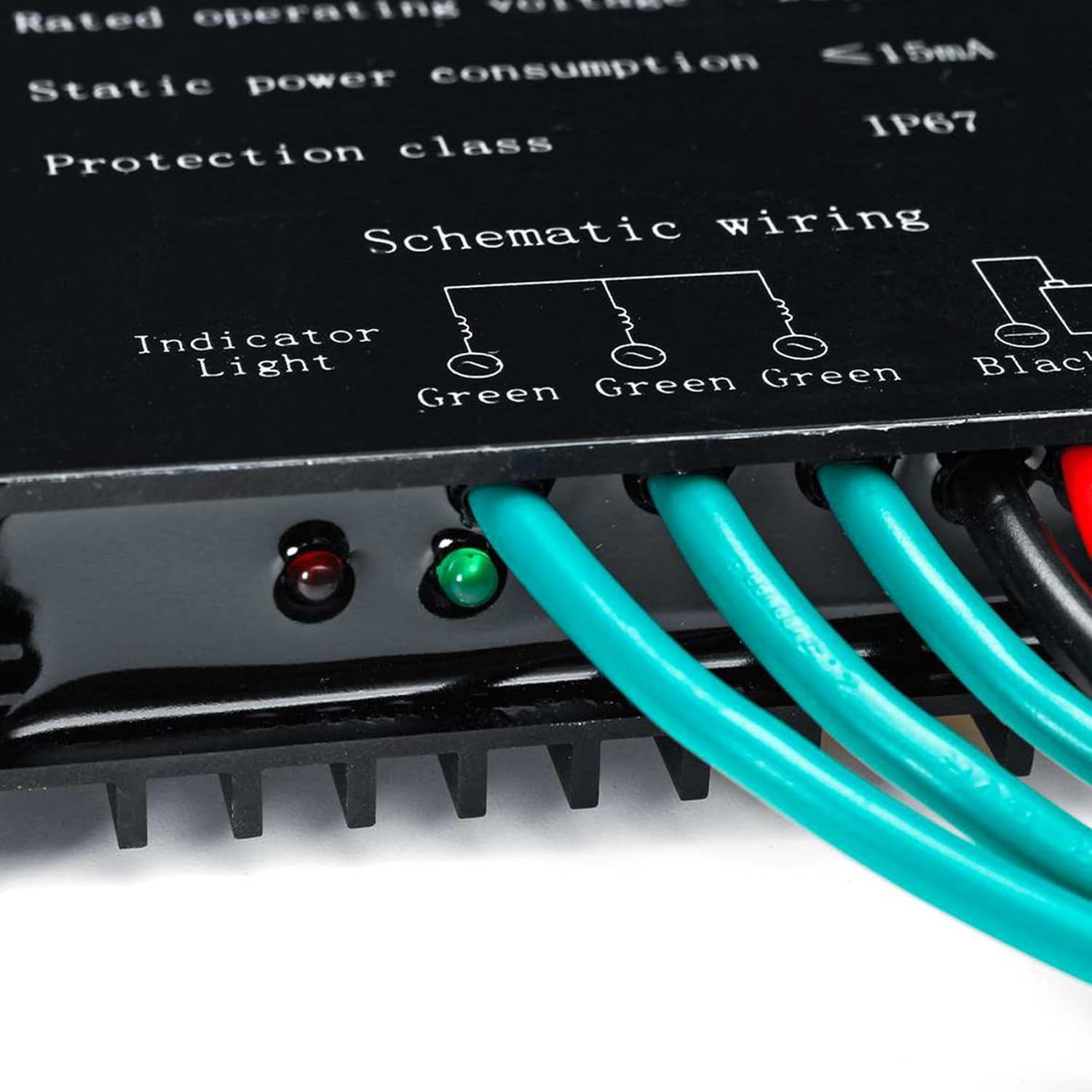 12v, 48V,Wind Turbine Controller Ip67 Waterproof 5000W MPPT Wind Turbine Charge Controller with Overcharge Protection and Display (Black 12V 24V 48V 220V)