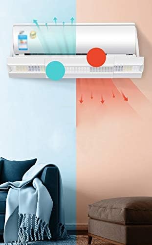 Retractable Air Conditioner Deflector, 180° Rotation Anti Direct Blowing Baffles, Universal Air Conditioner Cover