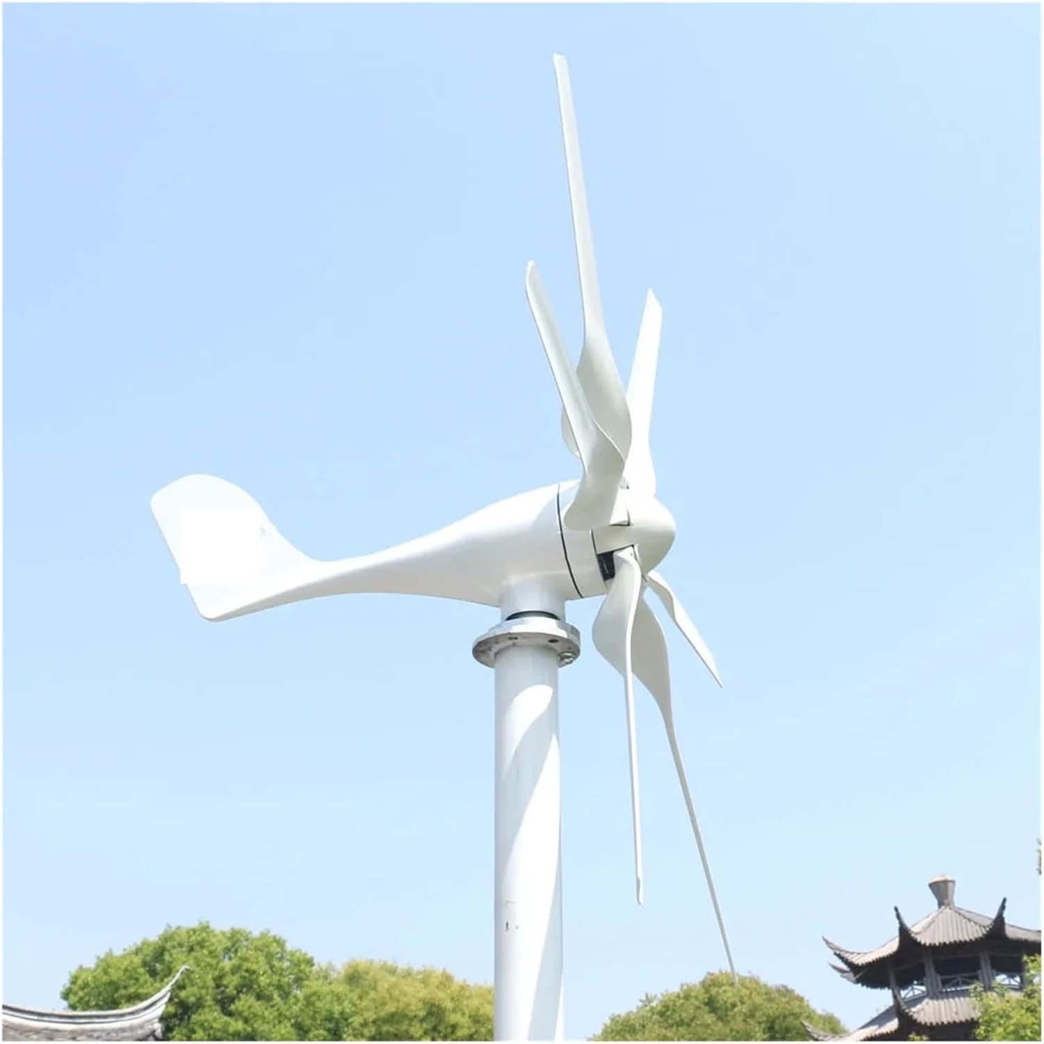 Wind Turbines, DIY Wind Turbine nerator for Home 1000W 12V 24V 48V Free Air Energy 1KW Horizontal Windmill Kit(12V_1000W)
