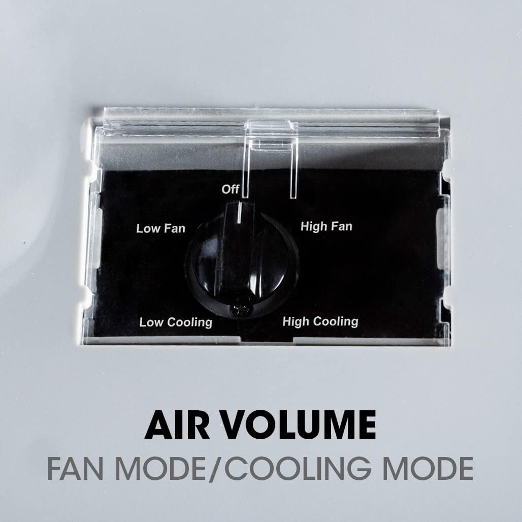 KoolBase MSC407NE Indoor Outdoor Mobile Spot Cooler, Portable Air Conditioner, 8,500BTU, R410A Refrigerant