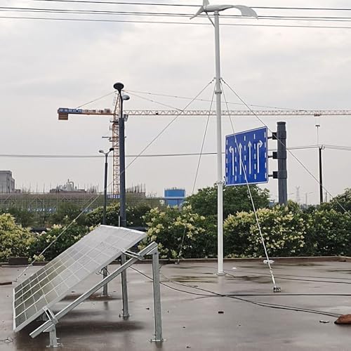 300W/400W/500W Permanent Magnet Wind Turbine for Home Use - Solar Hybrid Power Generator, Automatic Rooftop & Farm Solution (400W) - Eco-Friendly Energy Solution