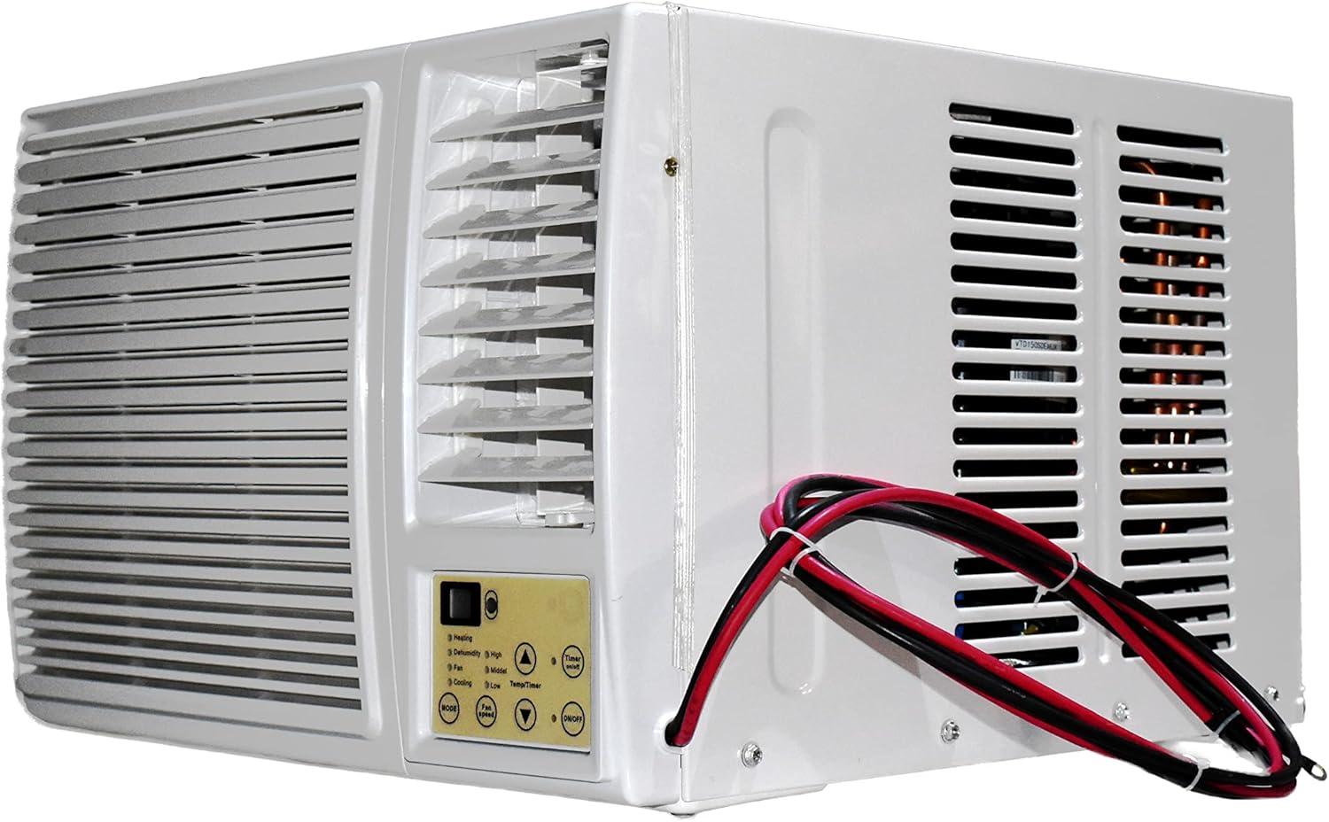 24V DC battery powered Window Air Conditioner 1/2-Ton Heat Pump (24V DC 6000 BTU/h)