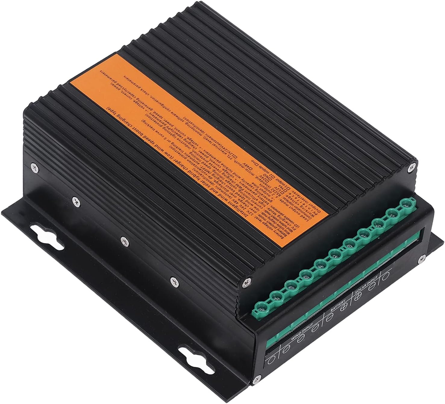 Wind Solar Hybrid Charge Controller, MPPT 12V 100W, Aluminum Alloy Waterproof - Efficient Power Management, Multiple Output Modes, Ideal for Solar Panels and Wind Turbines (400W Wind Power)