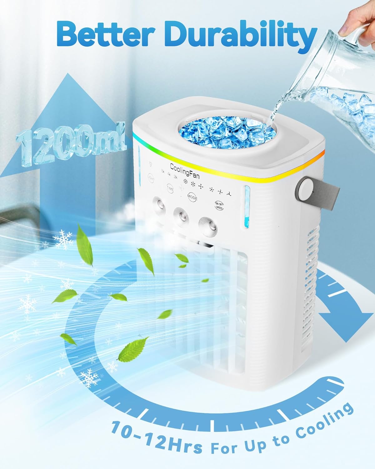 Portable Air Conditioners AC Unit: Cooling Fans That Blow Cold Air Portable AC Unit Aire Acondicionado Portatil