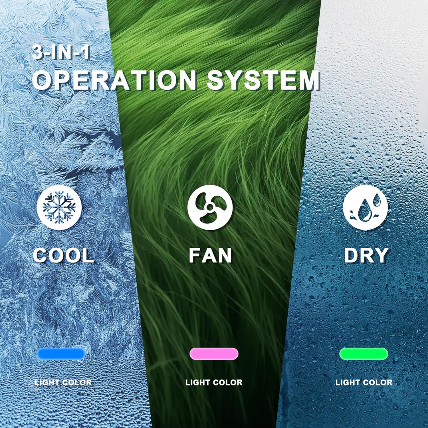 Portable Air Conditioner for Room up to 350 sq.ft, 10,000 BTU A/C Unit with Dehumidifier and Cooling Fan with 2 Speeds, 24-Hour Timer, Sleep Mode, Remote Control, Window Installation Kit