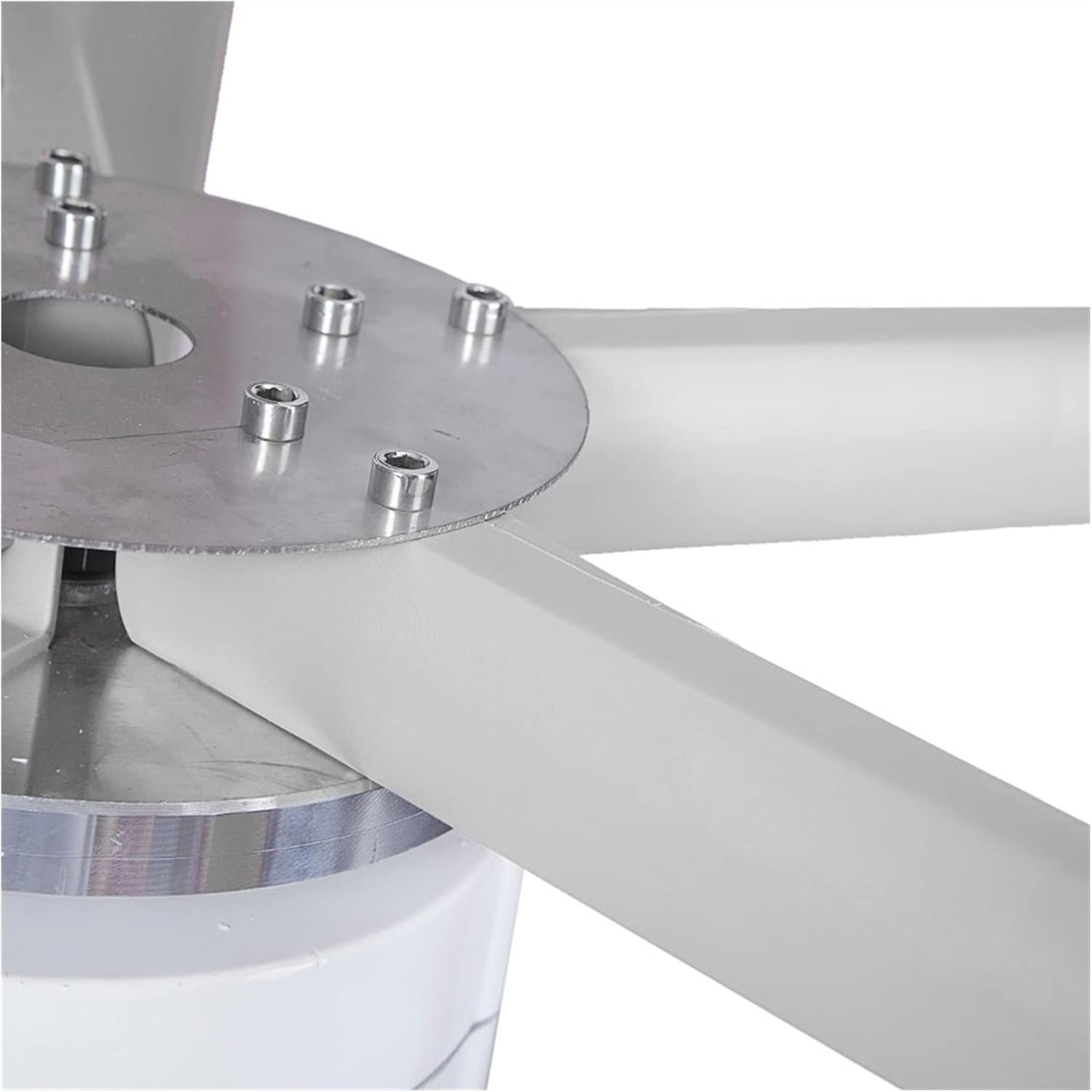 Wind Turbine, 400W 12V/24V Wind Turbine Generator 5-Blade Lantern Vertical Axis Home Windmill Yacht Farm Wind Power Turbine with Controller(White,12V)