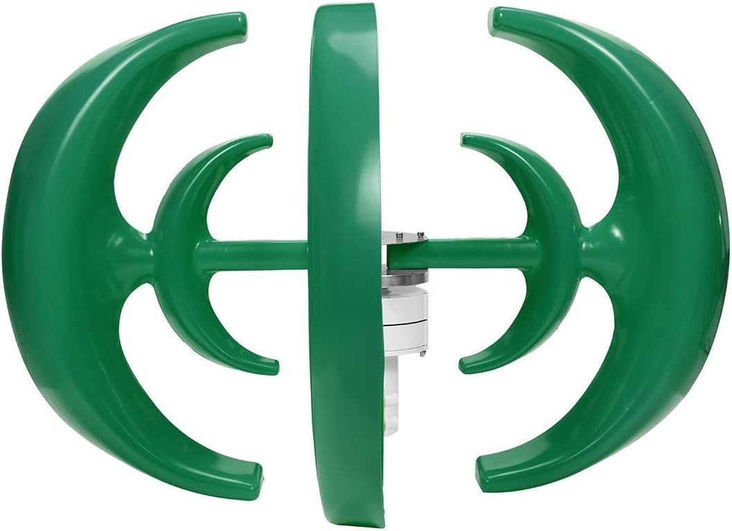 4200W 12V 24V Vertical Axis Wind Turbines Generator Lantern 4 Blades Motor Kit Windmill Energy Charge Turbines for Home Camping,24v