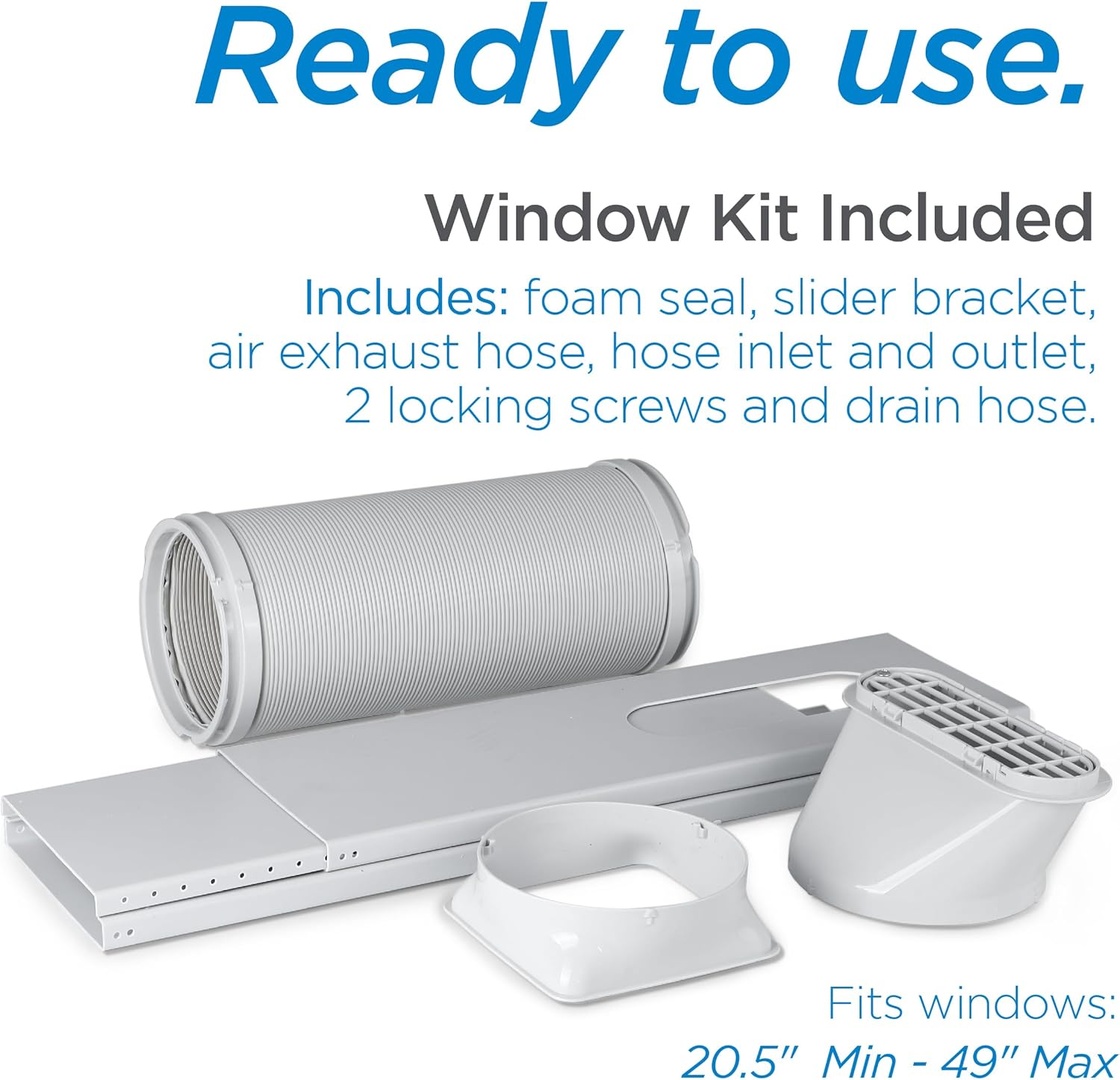 BLACK+DECKER Smart Portable Air Conditioner with Heat, 14,000 BTU (10,200 BTU SACC) Cooling, 12,000 BTU Heating for Rooms up to 700 Sq. Ft., Follow Me Remote, BPACT14HWT, White