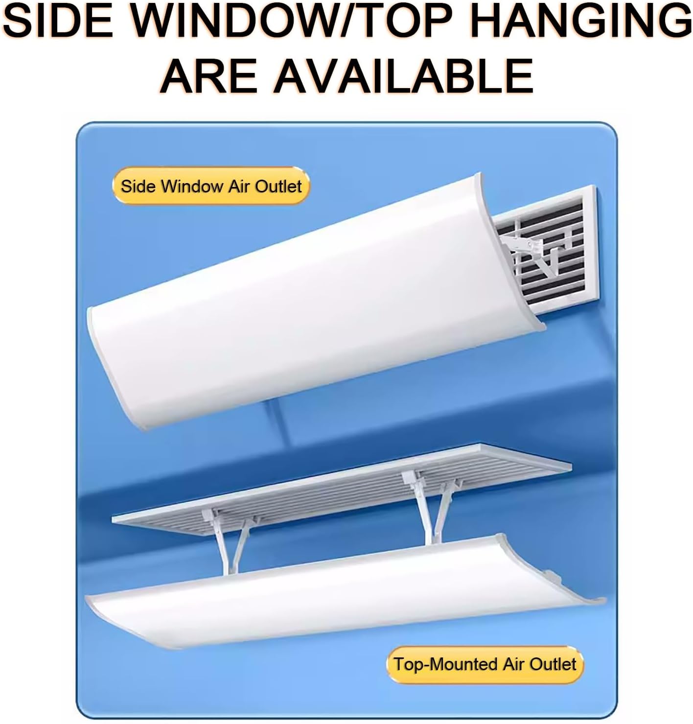 Central Air Conditioner Deflector Air Vent Deflector Air Conditioning Vent Deflector For Home/Office/Office Buildings