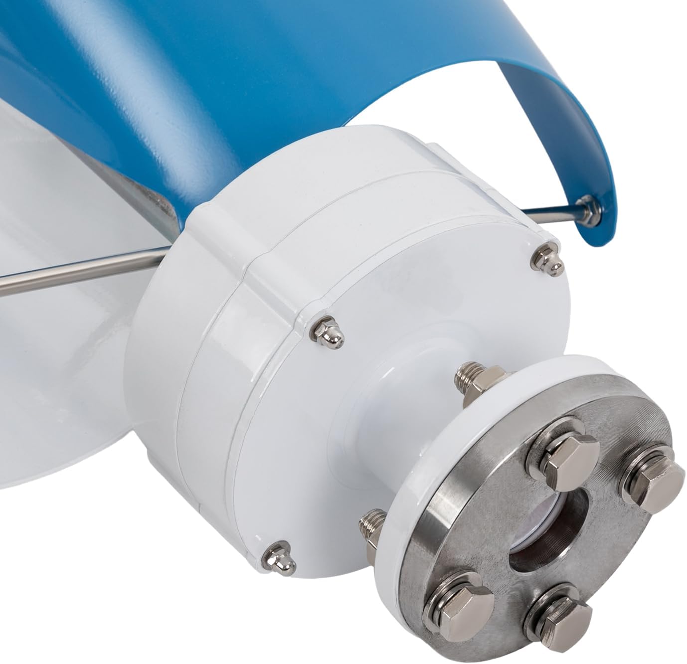 Vertical Wind Turbine, 12V 100W Axis Wind Turbine Generator with Controller, No Noise for Home Mobile House Cabin Use, 2 Aluminum Alloy Blades