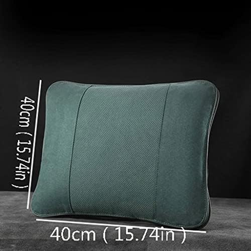 Throw Pillow Car Car Pillow Quilt Dual-Purpose Car Summer Rest Air Conditioner Quilt Lumbar Cushion with Pillow Core 15.74inx15.74in Small Pillow ( Color : Brass )