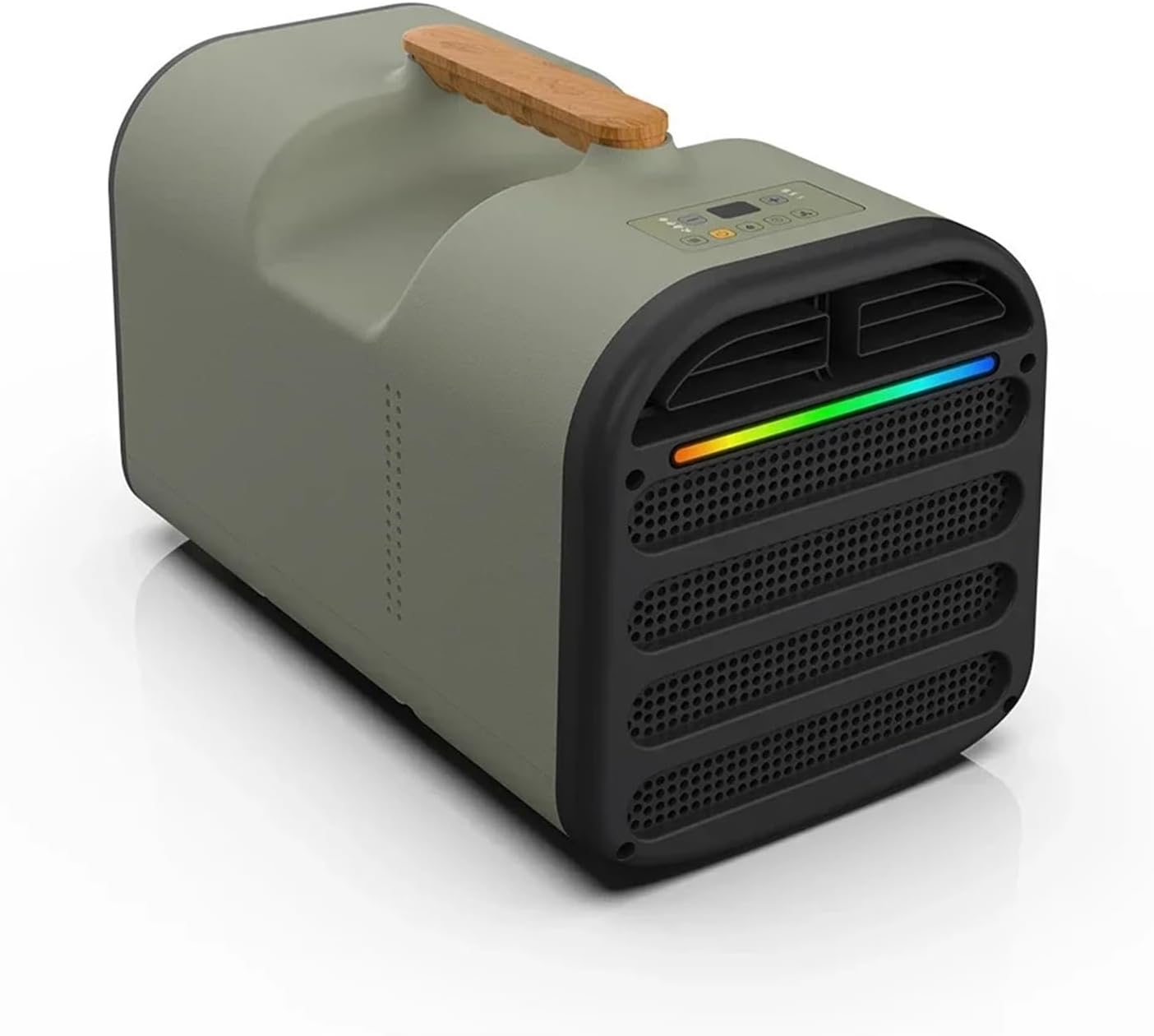 110V/220V Air Conditioner AC/DC 4900BTU Mini Portable 12V 24V 48V Outdoor Air Conditioner ，Compatible With Caravan,Truck,Camper Accessories(48V)