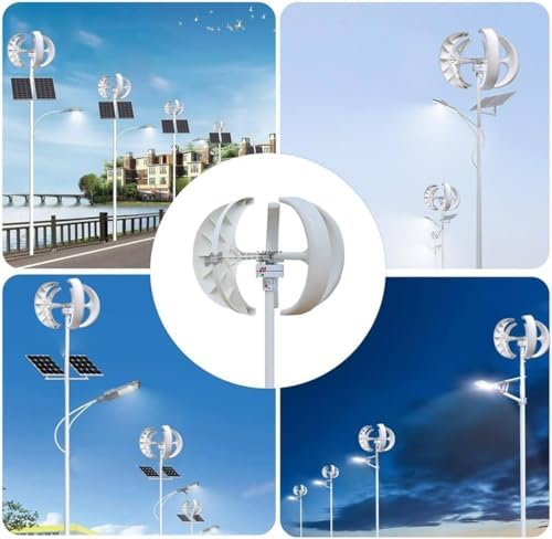 High Efficiency 400W-1200W Wind Generator Set for Home & Marine, 12V/24V Wind Turbines with MPPT Controller, Renewable Energy Windmill System for Off-Grid Power Solutions