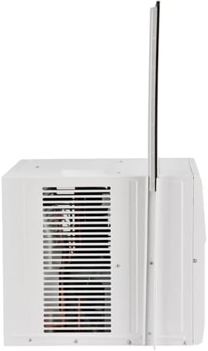 Global Industrial Slider/Casement Window Air Conditioner, 10000 BTU, 115V, R32 Refrigerant, Up to 450 Sq. Ft. Coverage, Digital LED Display, Includes Remote Control