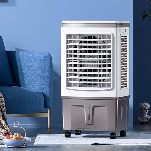 Portable Air Conditioner Cooler, 3-in-1 Evaporative Air Cooler, Portable Air Conditioners with Ice Cooling, 3 Speeds, Air Cooler Fan for Home Office(D)