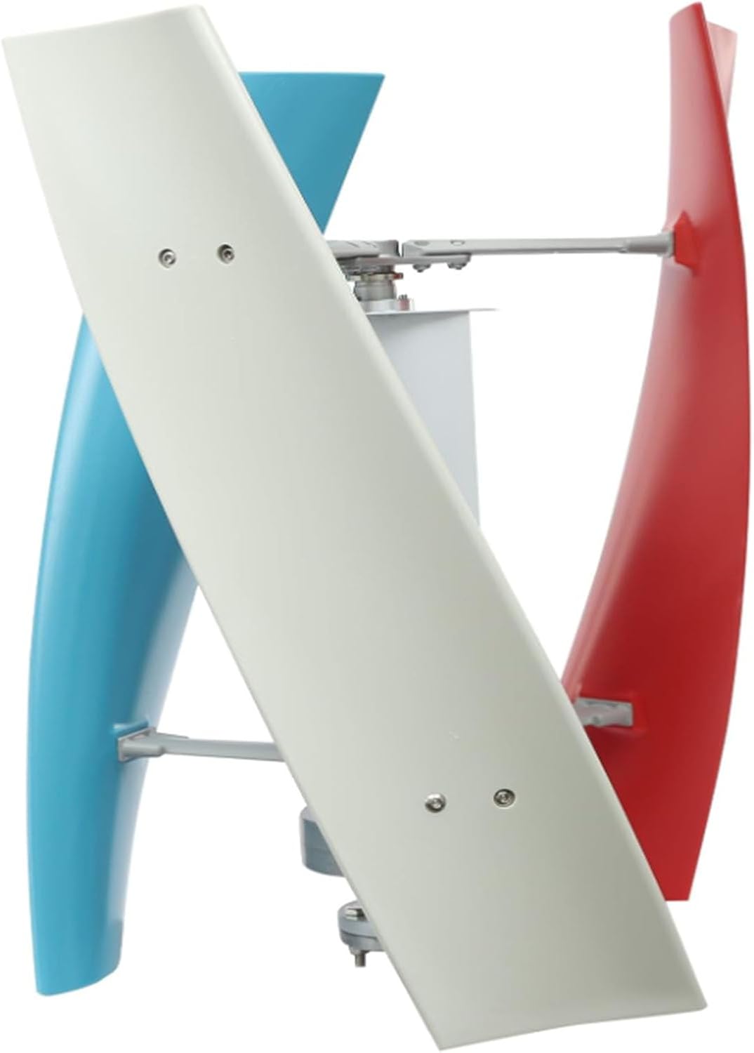 48v, 1000W Three-Phase AC Vertical axis Wind Turbine Generator, 12V-220V Magnetic levitation Vertical Generator with MPPT Controller, Home use, Hybrid Solar Wind System