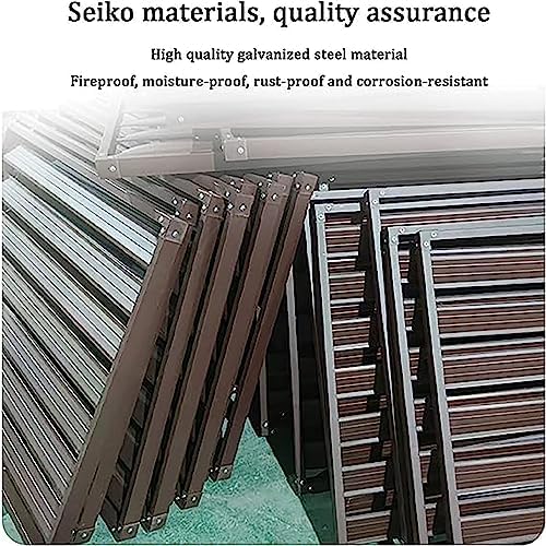 Cover for Outdoor Air Conditioner Cover Ac Units Protection, Aluminum Alloy Grille Decorative Air Conditioner Fence Condenser Heat Pump Cover, Pool Pump Trash Can Enclosure