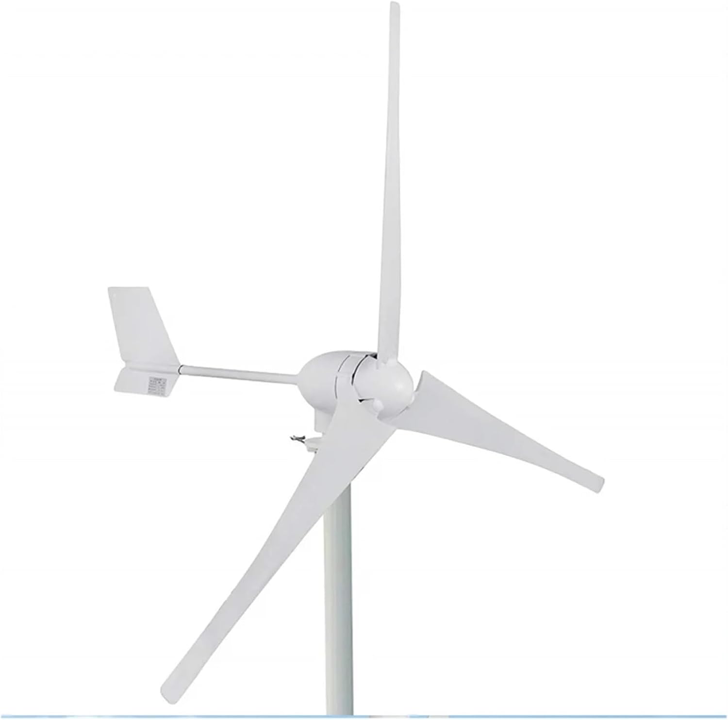 Wind Turbines, 1200W 12V 24V Wind Turbines Generator Lantern Vertical Axis 3 Blades Motor Kit for Home Hybrid Streetlight Use Electromagnetic(48V)