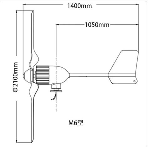 10KW Wind Turbine Generator Kit - Efficient Home Energy System, 12V/24V/48V/96V Output, Industrial Hybrid Control, Renewable Power Solution for Off-Grid Living