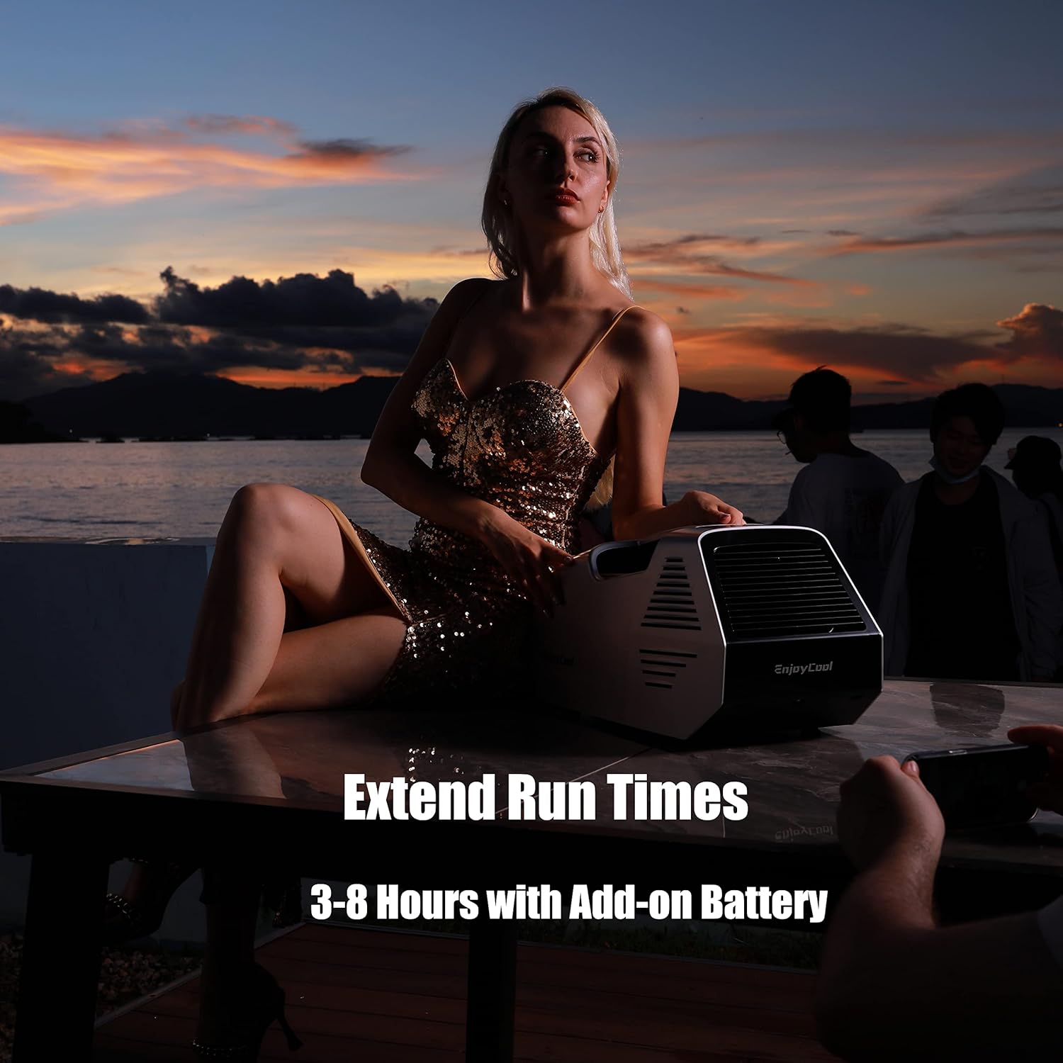 portable air conditioners 2380BTU's of fast cooling 240Wh Add-On battery with extended & custom run times ultralight portable air conditioner outdoor air conditioner small portable air conditioner new