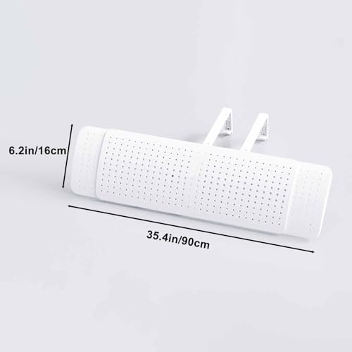 Wall-Mounted Air Conditioner Deflector, Anti-Wind ac Wind Deflector, Direct Blowing ac Vent Deflector, for Home, Office, Elderly, Pregnant