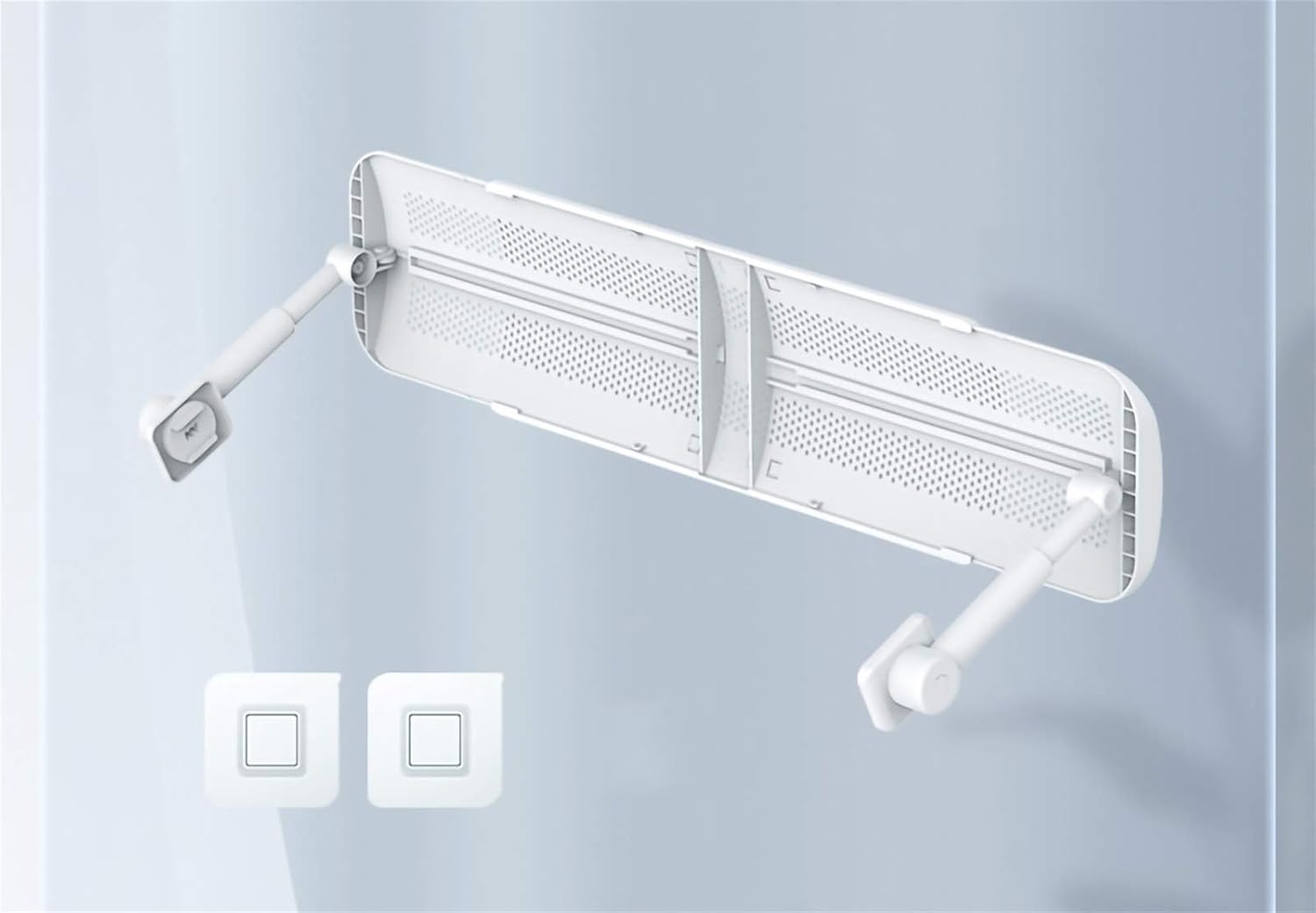 Air conditioner windshield Direct Proof Air Conditioning Windscreen, Telescopic Air Conditioning Spoiler, Suitable for Home and Office, Telescopic Air Conditioning Deflector