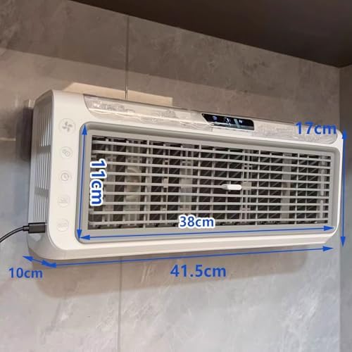 Ductless Portable Air Conditioner Wall 6 Wind Speeds Air Conditioning Fan Wide-Angle Air Supply Timer No Assembly Required Fans That Blow Cold Air 220v