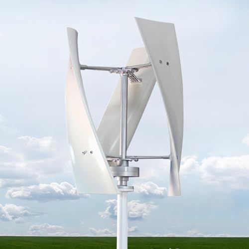 9000W Low Speed Vertical Axis Wind Turbine Generator, 12V/24V Eco-Friendly Windmill for Home Use, Space-Saving Renewable Energy Solution, Efficient Power Generation